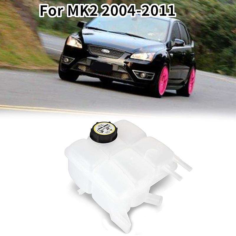 Car Radiator Coolant Expansion Tank with Cap 30776151 30776150 for Focus MK2 2004-2011