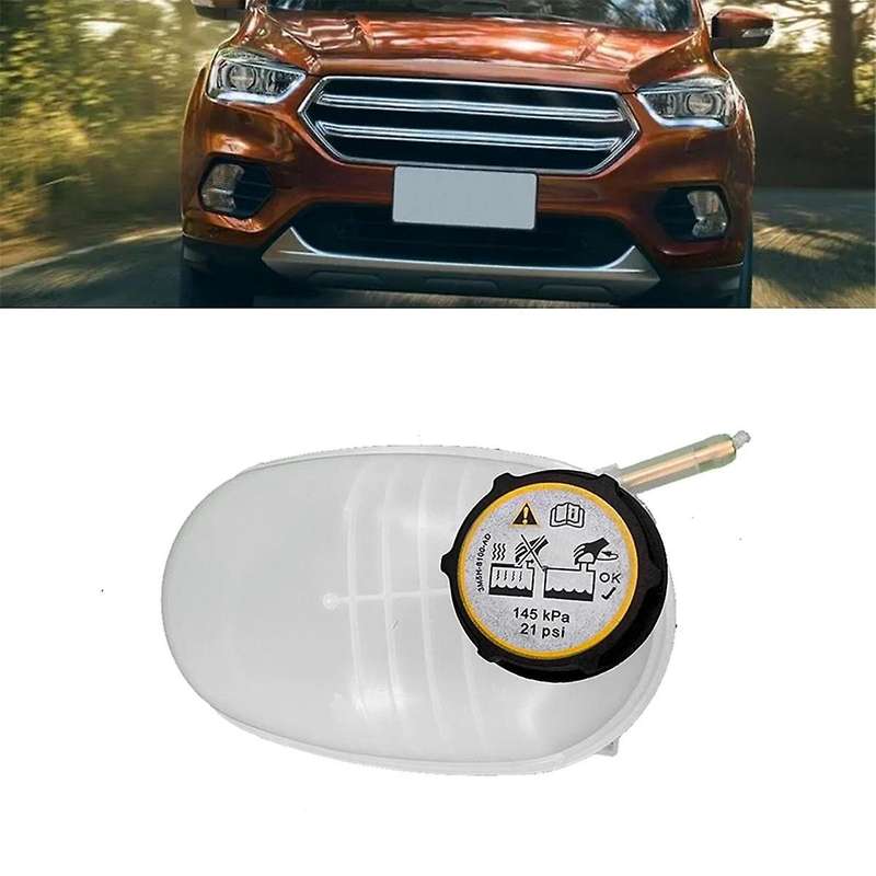 Car Radiator Coolant Expansion Tank Assembly GV61-8A080-AC for Mk2 2017-2019 Coolant Reservoir Tank