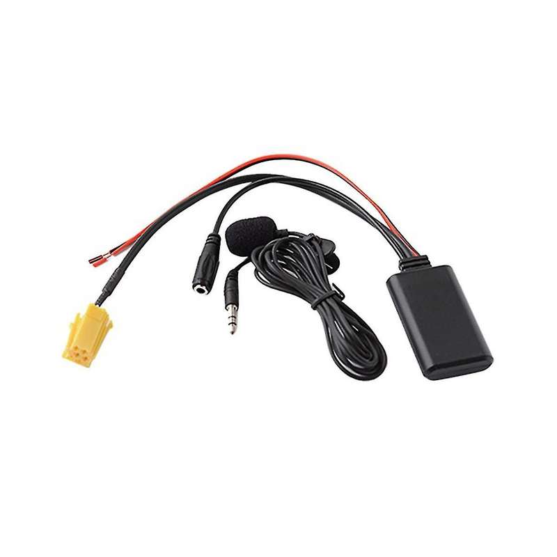 Car Radio 6Pin Mini ISO AUX IN Replacement 3.5MM Audio Bluetooth Microphone Cable for Panda Punto