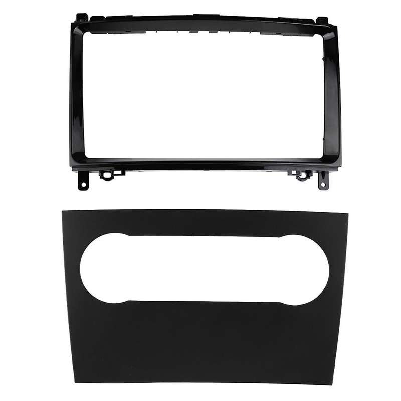 Car Radio Fascia for A Class W169 2004-2012 Dash Kit Install Facia Panel Console Bezel Adapter Plate