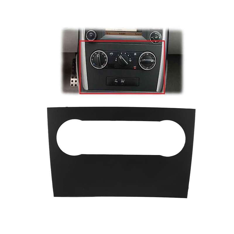 Car Radio Fascia for A Class (W169) 2004-2012 Dash Kit Install Facia Panel Console Bezel Adapter Pla