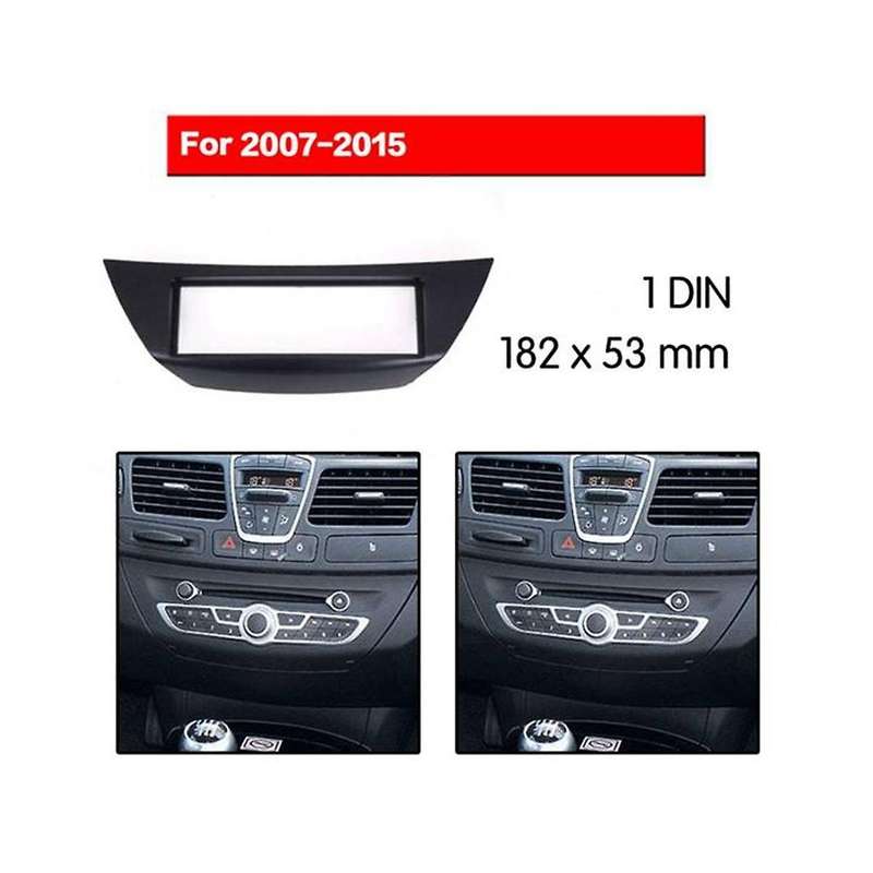 Car Radio Fascia for 2007+ Dvd Stereo Plate Adapter Mounting Dash Installation Bezel Kit