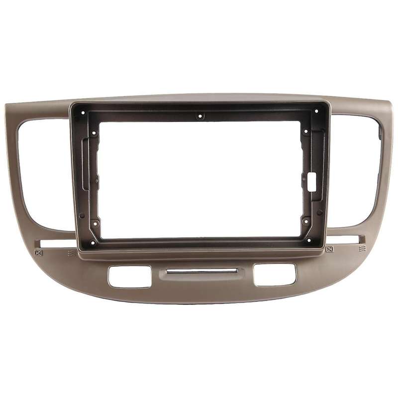 Car Radio Fascia for Rio2 2 2005-2011 Dashboard Refitting Stereo 9 Inch Car Fascia Panel Trim Kit(si