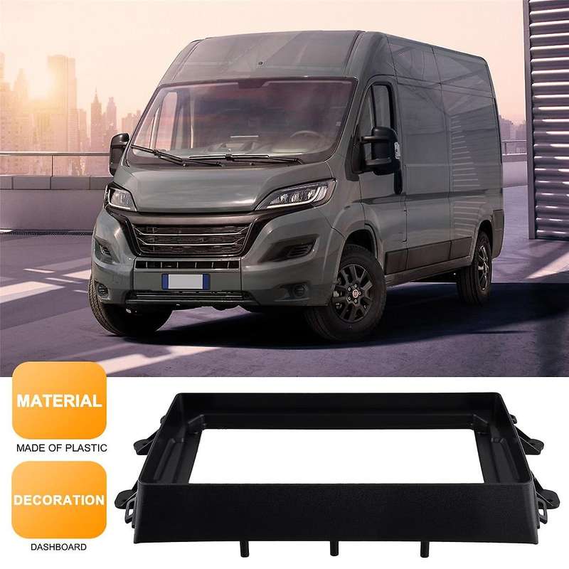 Car Radio Fascia Frame Adapter for DUCATO 8th 2021-2024 9Inch Big Screen 2DIN Dash Fitting Panel Fra