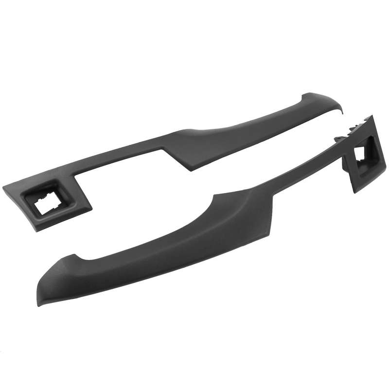Car Radio Fascia Kit, 2 Din Dash Panel Dvd Frame Install Kit for Yaris Vitz Platz 2005 2006 2007 20
