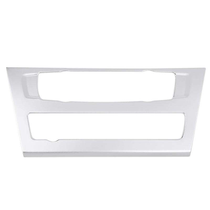 Car Radio Fascia Frame Trim, for X3 X4 F25 F26 Air Conditioning Volume Adjustment Frame Decoration S