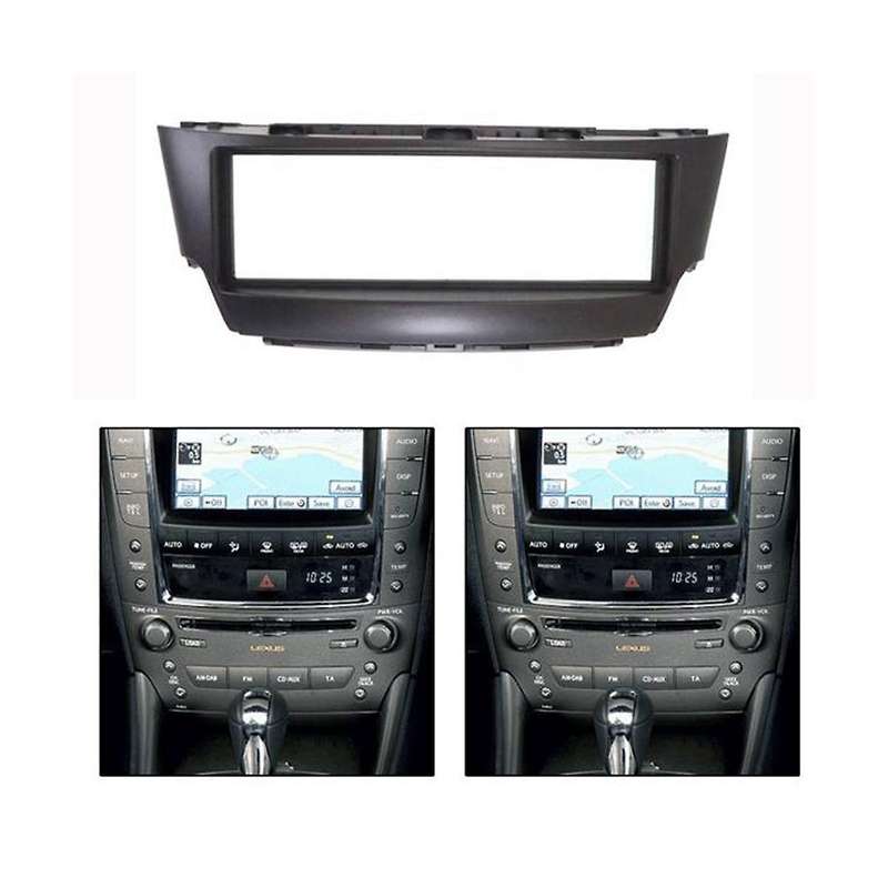 Car Radio Fascia Trim Kit 1 Din Dvd Frame Install Kit for Is300 2006-2012