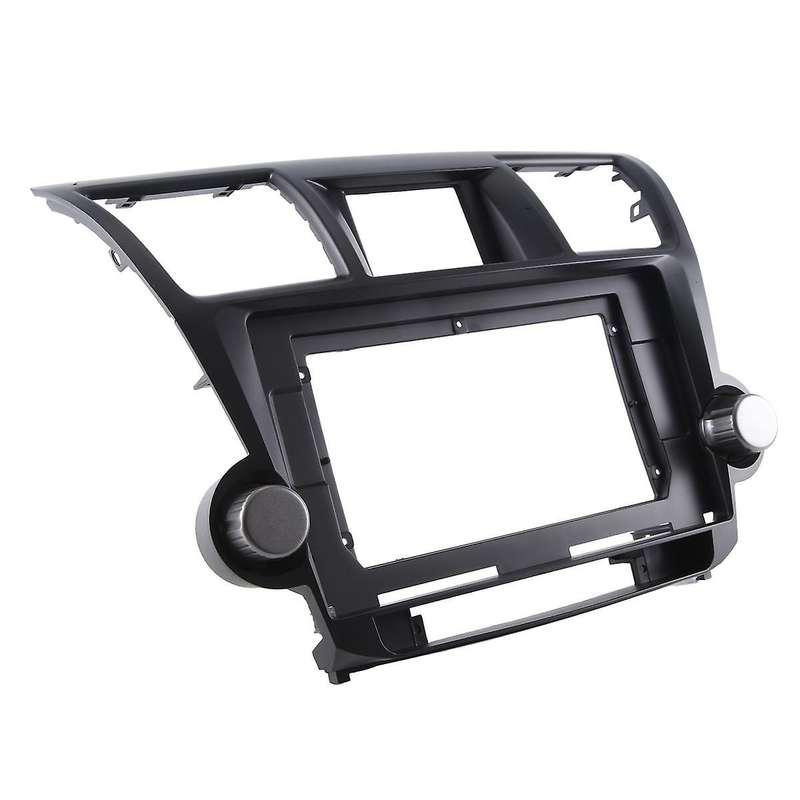 Car Radio Fascias for Kluger/ Audio Stereo Dash Panel Mounting 10.1 Inch Center Console Holder Bezel