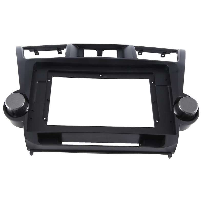 Car Radio Fascias for Kluger/ Audio Stereo Dash Panel Mounting 10.1 Inch Center Console Holder Bezel