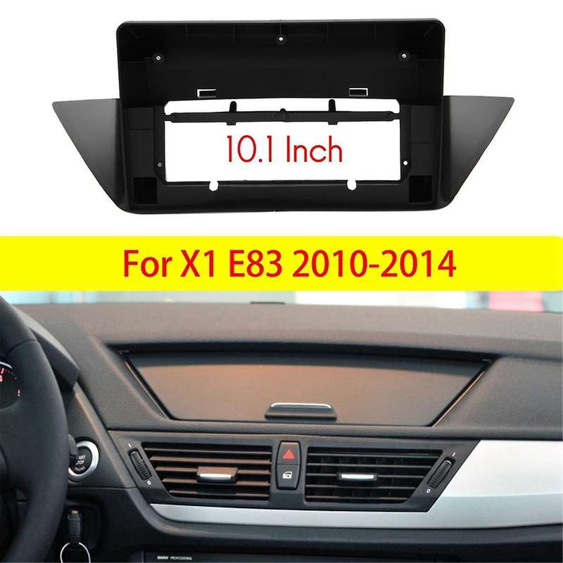 Car Radio Fascias Frame for X1 E84 2009-2015 10 Inch Stereo Panel Mount Kit