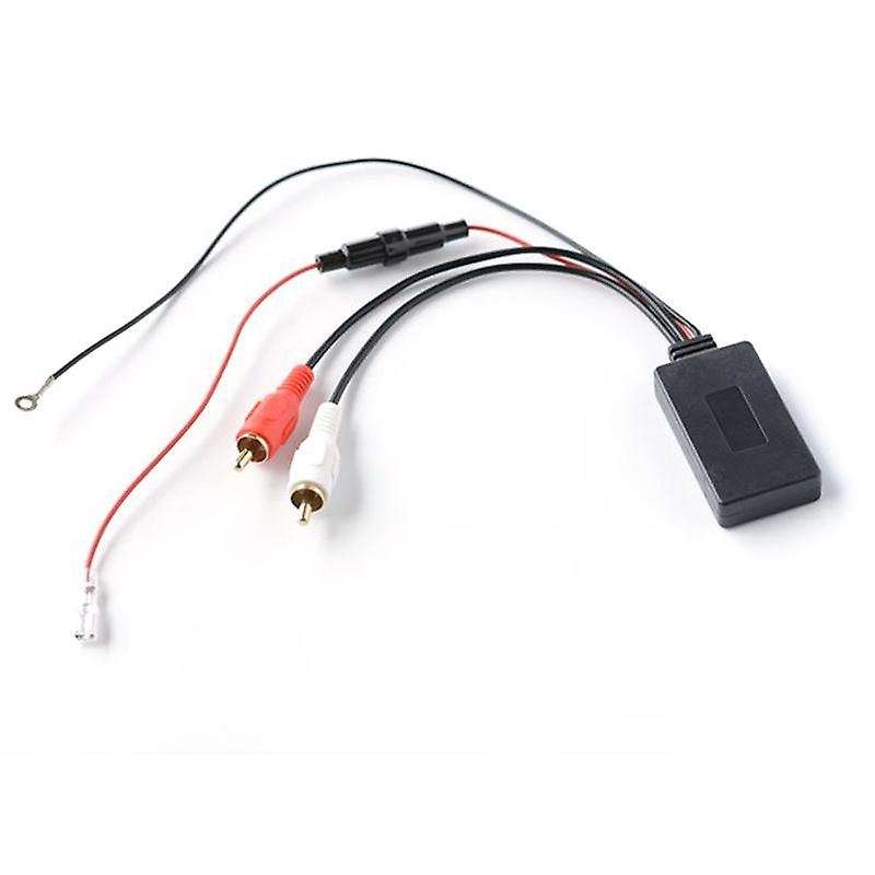 Car Radio Rca Bluetooth Adapter Stereo 2rca Wireless Aux Audio Wiring