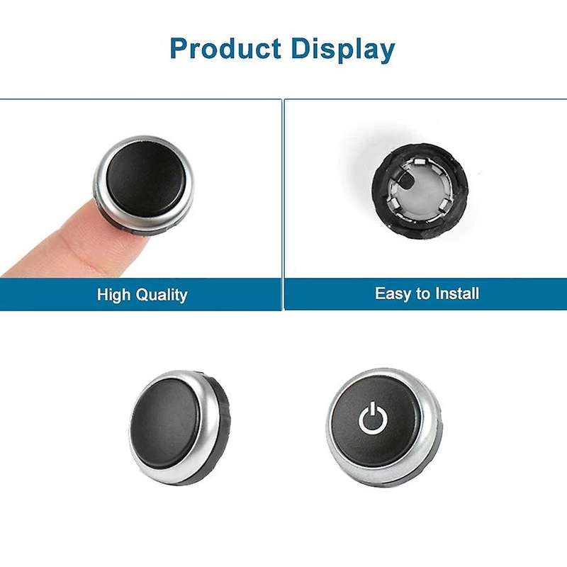 Car Radio Switch Knob CD Machine Switch Button for 5 7 Series X5 X6 F02 F07 F10 F15 F16 64119350272