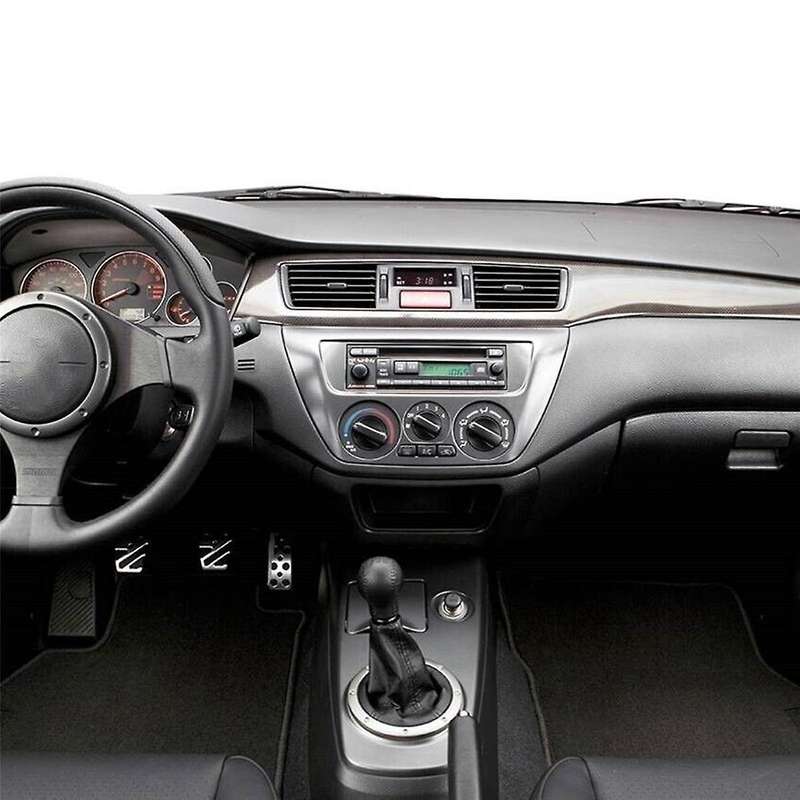 Car Radio Stereo 9inch Frame Fascia Panel Harness for Ix 2006 Gray
