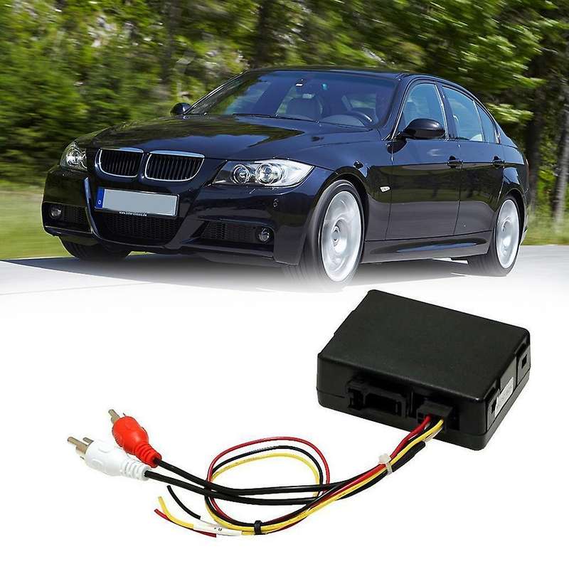 Car RCA Audio AUX-Input to MOST Optic Fiber Amplifier Decoder Converter for - X1 1/3/5 Series E90 E