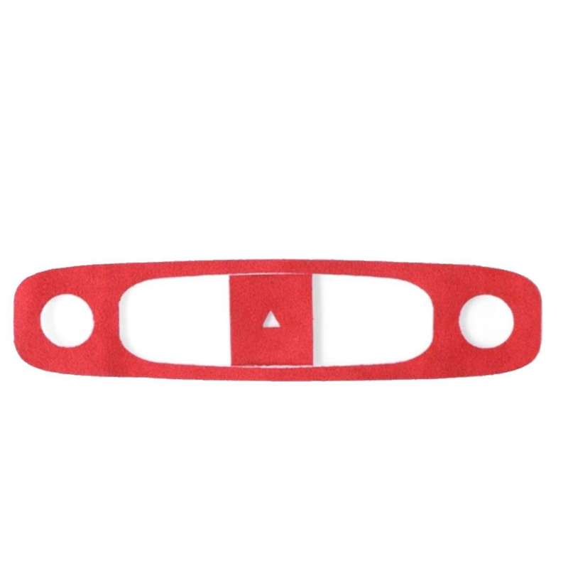 Car Reading Light Frame Trim Sticker for Model 3 Model Y 2023-2018 Front Inside Lamp Panel Cover Red