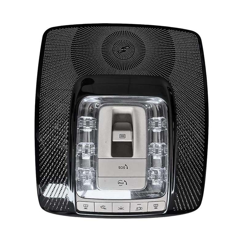 Car Reading Light Frame Trim Sticker for CLA EQA GLA GLS Class 2019-2024 Interior Roof Lamp Cover