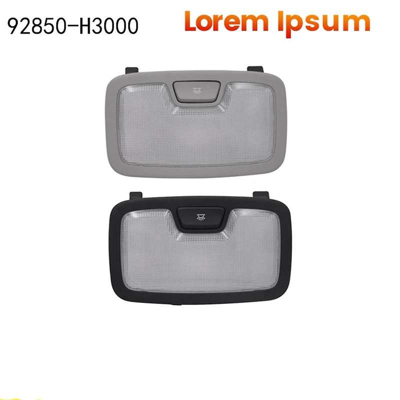 Car Reading Light Assembly 92850-H3000 for 4 QL KX5 KX7 2015-2019 Overhead Sunroof Lamp 92850H3000 G