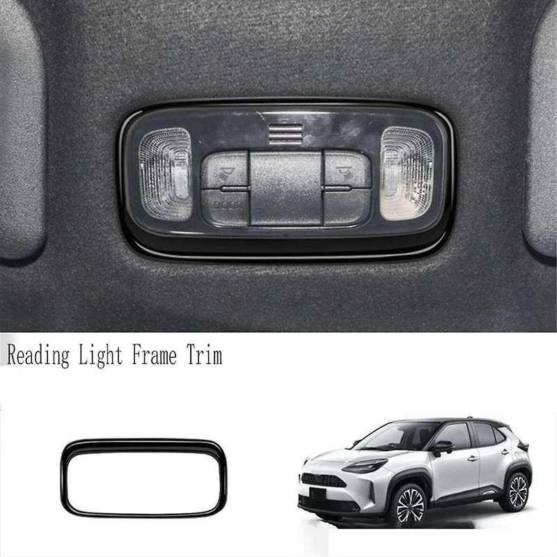 Car Reading Light Frame Panel Decorative Cover Trim Stickers for YARIS 2020-2023