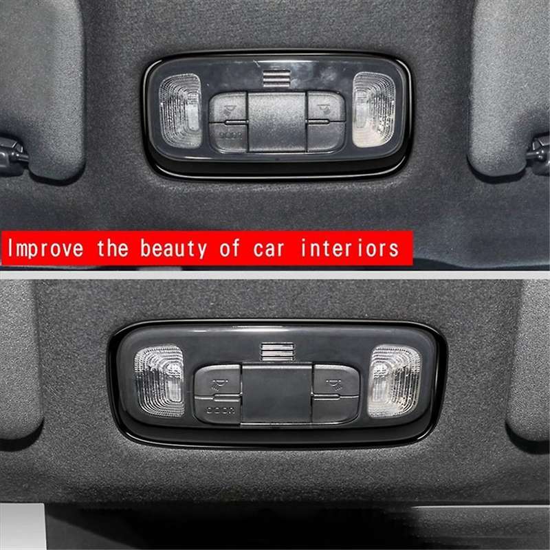 Car Reading Light Frame Panel Decorative Cover Trim Stickers for YARIS 2020-2023