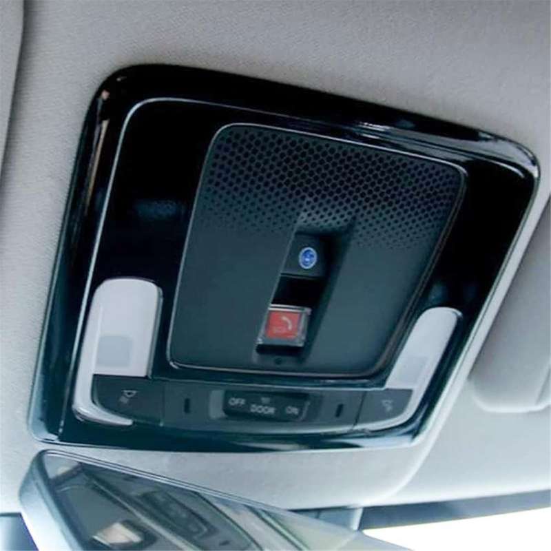 Car Reading Light Lamp Cover Panel Trim for WR-V WRV DG5 2024 Interior Accessories , Black