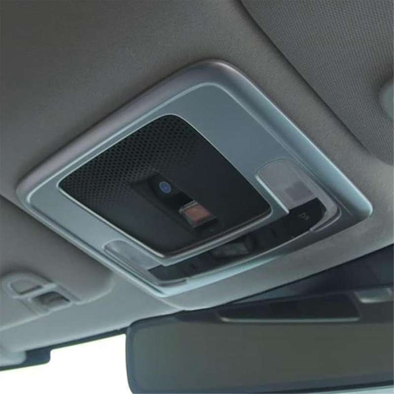 Car Reading Light Lamp Cover Panel Trim for WR-V WRV DG5 2024 Interior Accessories , Silver