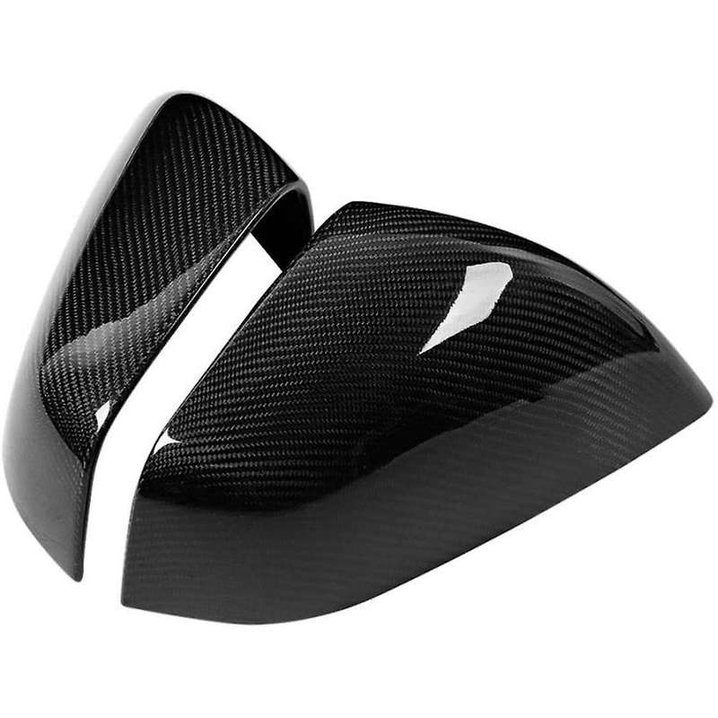 Car Real Carbion Fiber Side Mirror Cover for Model X 2016-2020 Rear View Mirror Cover Trim Frame Acc
