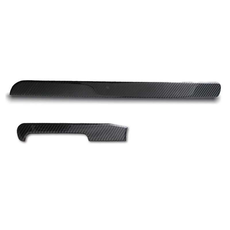 Car Real Carbon Fiber Center Control Dashboard Panel Strip Cover Protective Trim for Golf 6 Mk6 2010