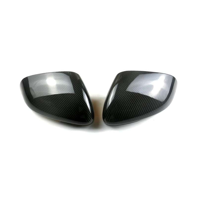 Car Real Carbon Fiber Door Rearview Mirror Cover Trim for XE XF XEL XFL I-PACE 2011-2018 Side Mirro