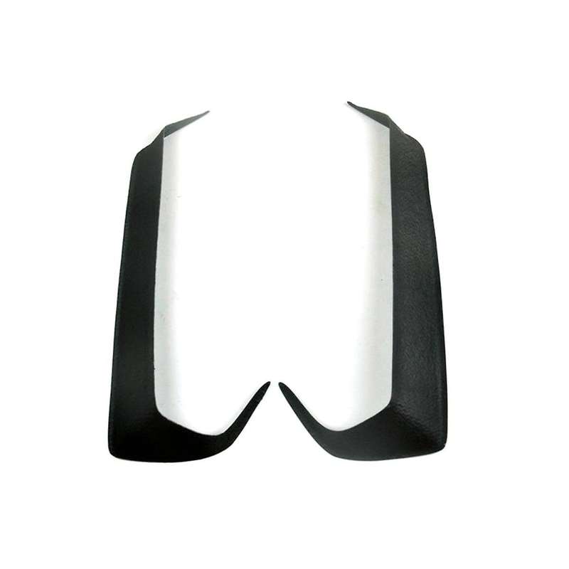 Car Real Carbon Fiber Front Head Light Lamp Eyebrow Frame Cover for R35 2008-2016