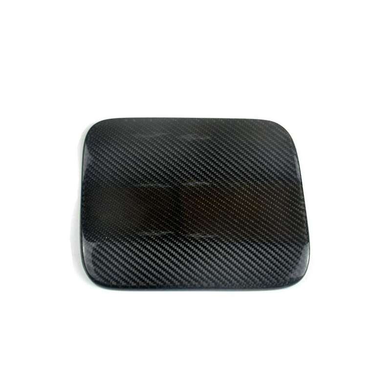 Car Real Carbon Fiber Exterior Fuel Tank Cap Decoration Cover Trim Sticker for Impreza 2002-2006