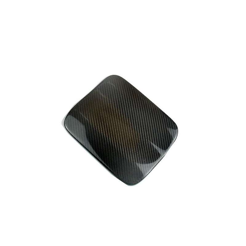 Car Real Carbon Fiber Exterior Fuel Tank Cap Decoration Cover Trim Sticker for Impreza 2002-2006