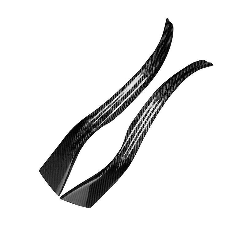 Car Real Carbon Fiber Eyelid Headlight Eyebrow Trim for  Z3 Roadster 1996-2002