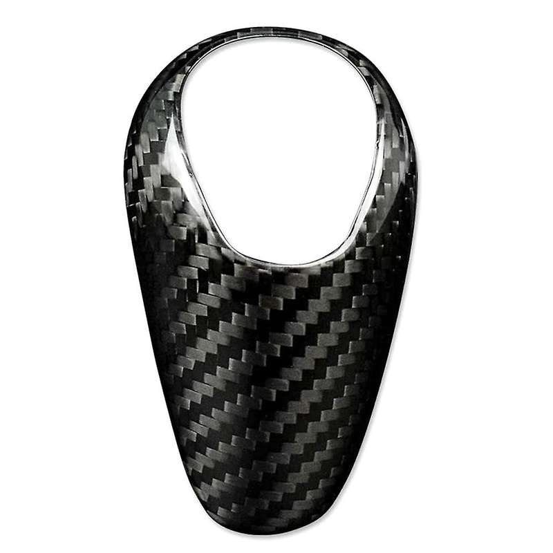 Car Real Carbon Fiber Gear Shift Knob Cover Trim for - F80 M3 F82 F83 F10 M5