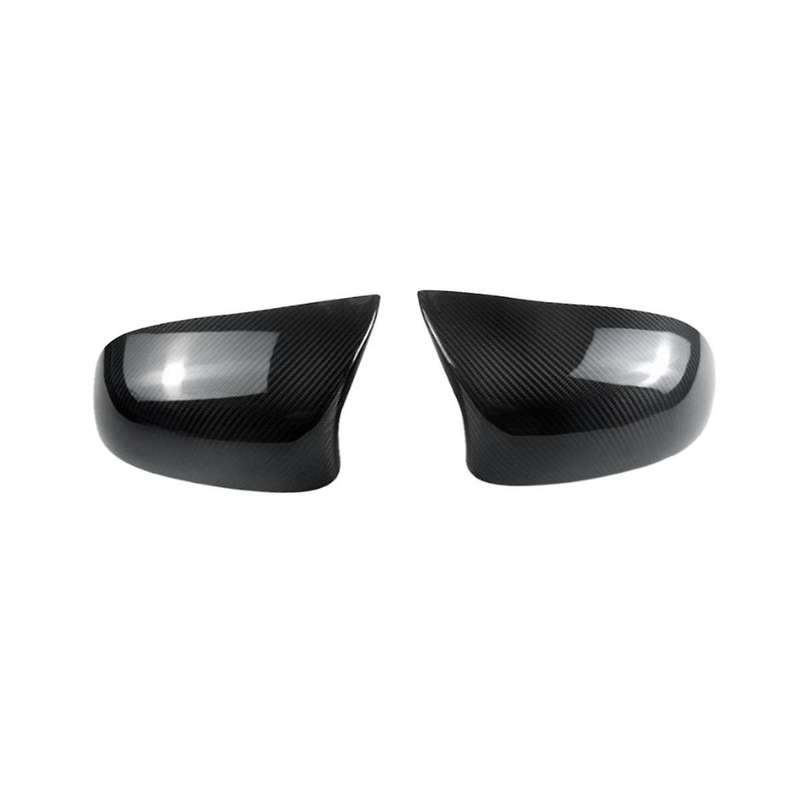 Car Real Carbon Fiber Rear Mirror Cover Shell Cap for X5m F85 X6m F86 2015-2018 Car Accessories