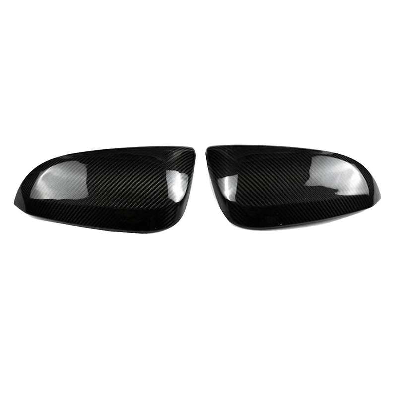 Car Real Carbon Fiber Mirror Cover Rearview Side Mirror Cap Trim for 2015-2021 2015-2019