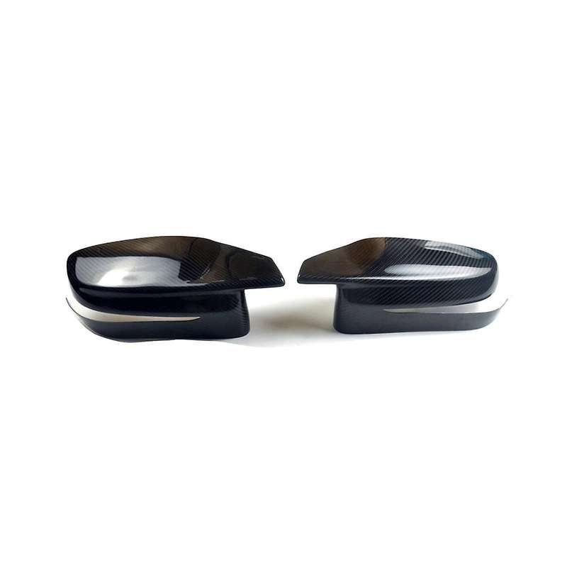Car Real Carbon Fiber Rearview Mirror Cover Trim for New M3 G80 G82 G83 2021-2023 Rearview Mirror Ho