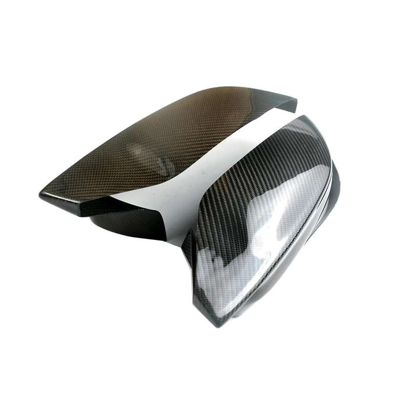 Car Real Carbon Fiber Rearview Mirror Cover Trim for New M3 G80 G82 G83 2021-2023 Rearview Mirror Ho