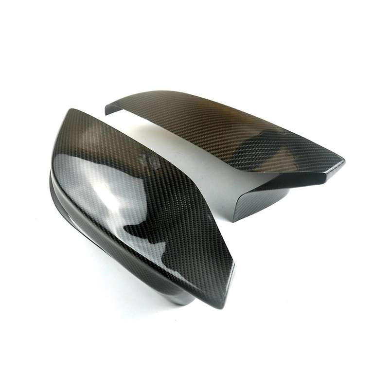 Car Real Carbon Fiber Rearview Mirror Cover Trim for New M3 G80 G82 G83 2021-2023 Rearview Mirror Ho