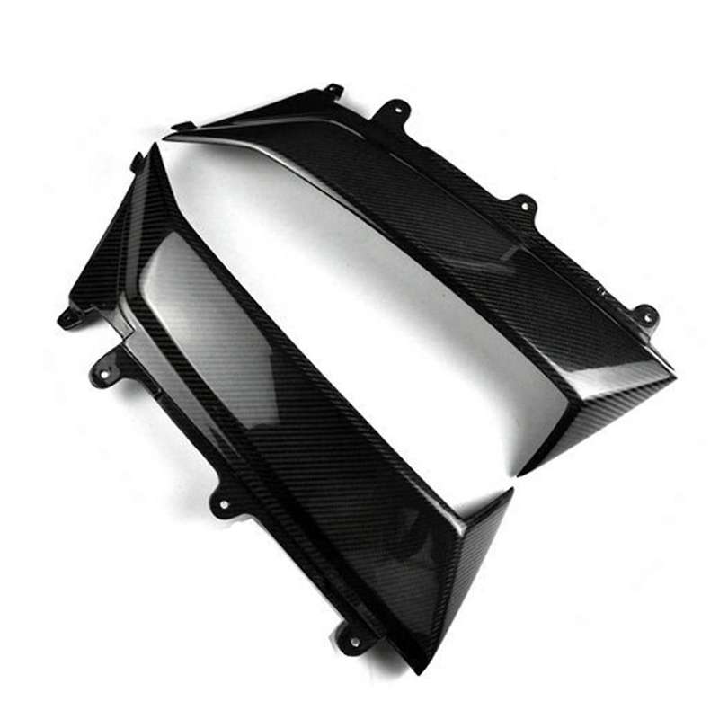 Car Real Carbon Fiber Side Air Vents for LP700 LP720 LP750 2011-2016 Rear Air Intake Car Trim Access