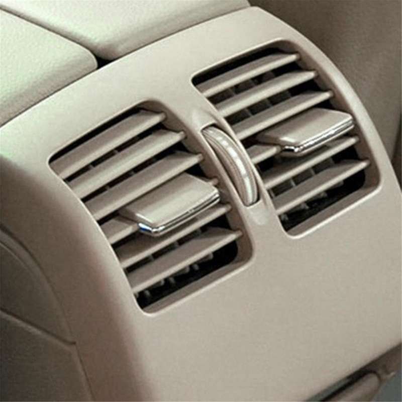 Car Rear A/C Grille Cover W2048300354 for C Class W204 2007-2014 Back Center Console Outlet Panel