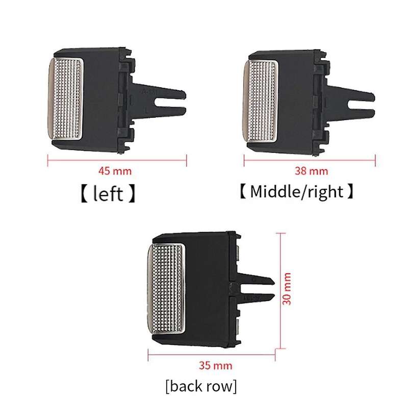 Car Rear A/c Vent Outlet Tab Clip Repair Kit Adjustment Buckle for Gls W167 2020-2024