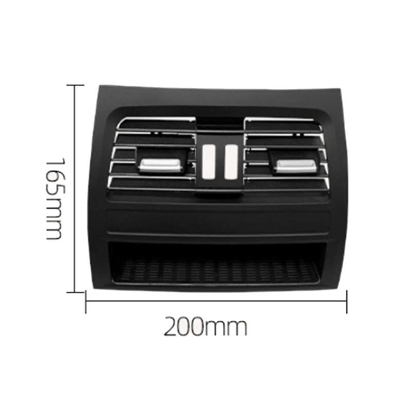 Car Rear Air Conditioner A/C Vent Grill for 5 Series GT F07 528 535 2010-2017 High Configuration