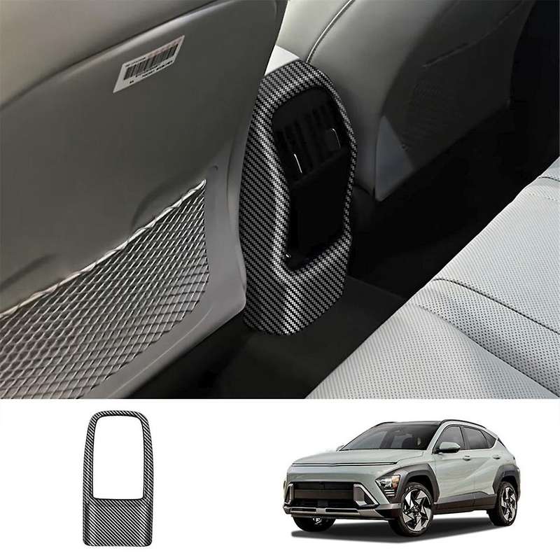 Car Rear Air Conditioning Vent Frame Outlet Trim Covers Stickers for 2024+ Car Accessories B