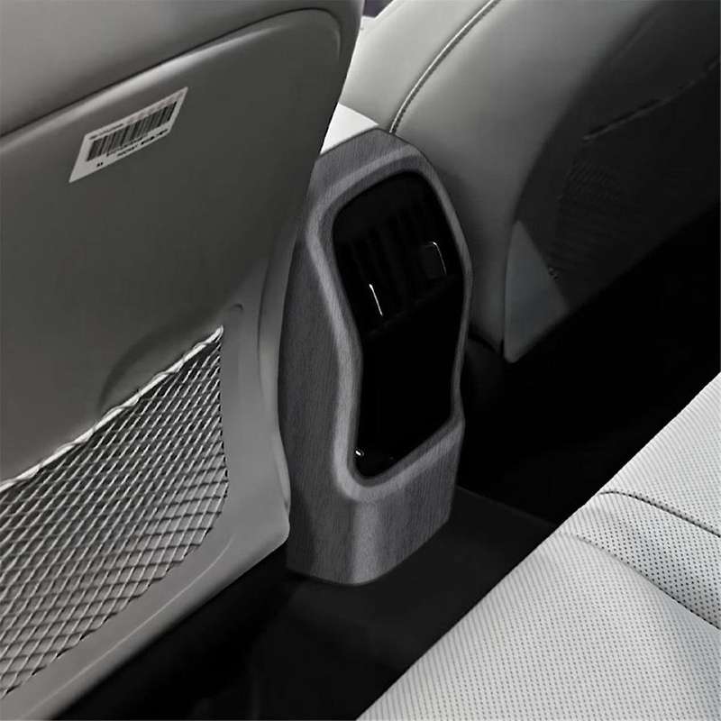 Car Rear Air Conditioning Vent Frame Outlet Trim Covers Stickers for 2024+ Car Accessories A