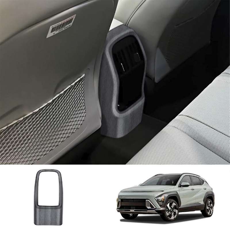 Car Rear Air Conditioning Vent Frame Outlet Trim Covers Stickers for 2024+ Car Accessories A