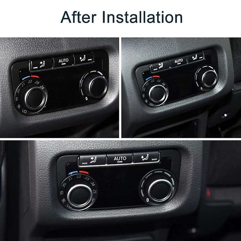Car Rear Air Conditioning Knob AC Knob Heat Control Switch Button for Auto Accessories