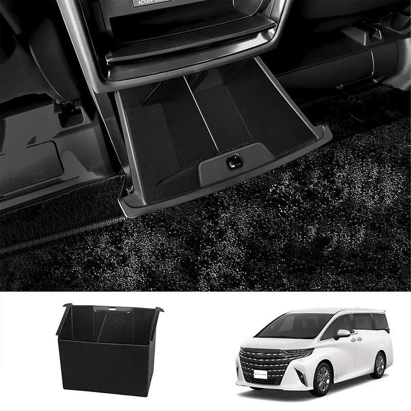 Car Rear Air Outlet Storage Box Interior Accessories for Alphard Vellfire 40 Series 2023+ Rhd