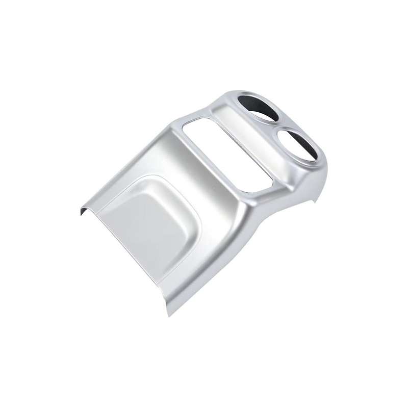 Car Rear Anti-kick Panel Air Conditioner Outlet Vent Cover Trim for Glc Class X254 2023(silver)