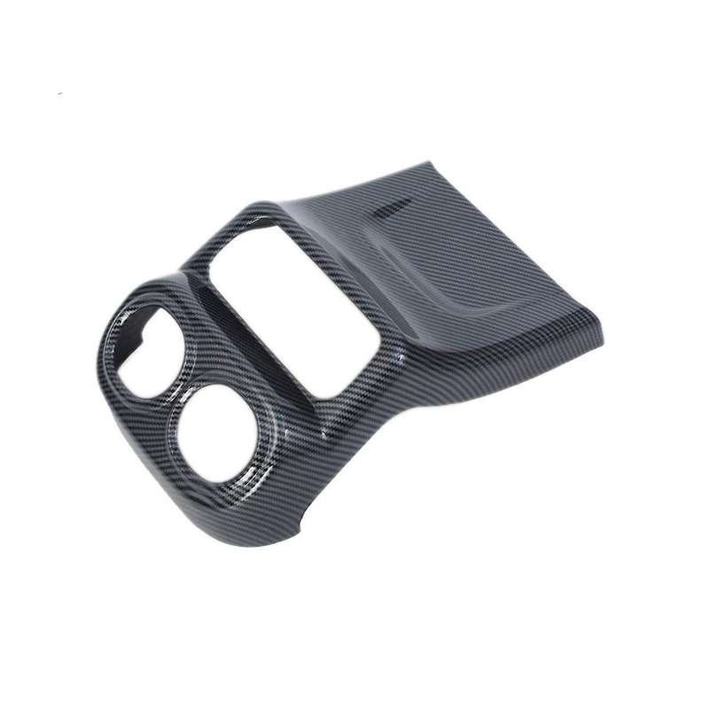 Car Rear Anti-kick Panel Air Conditioner Outlet Vent Cover Trim for Glc Class X254 2023(carbon)