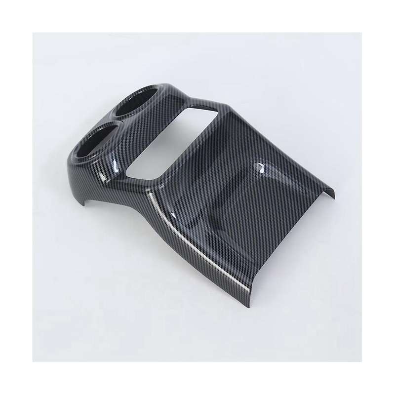 Car Rear Anti-kick Panel Air Conditioner Outlet Vent Cover Trim for Glc Class X254 2023(carbon)
